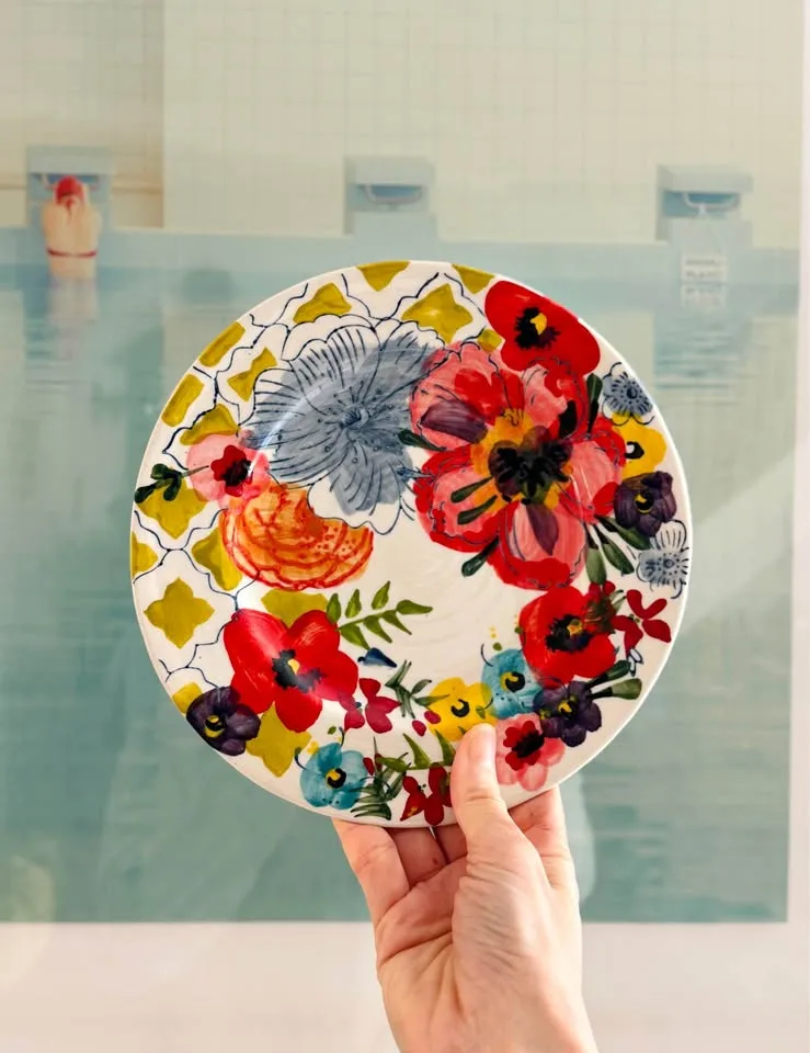Anthropologie Sissinghurst Plates (Set of 2)