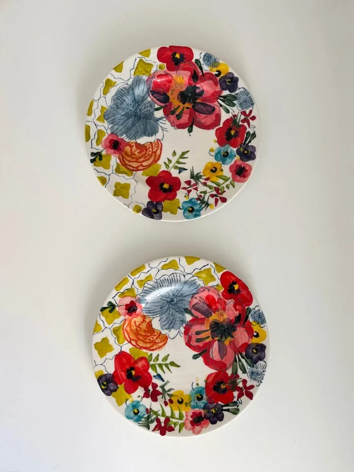 Anthropologie Sissinghurst Plates (Set of 2) image indicator(2)