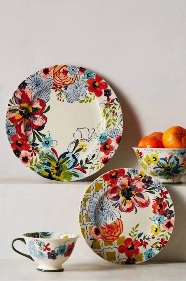 Anthropologie Sissinghurst Plates (Set of 2) image indicator(5)