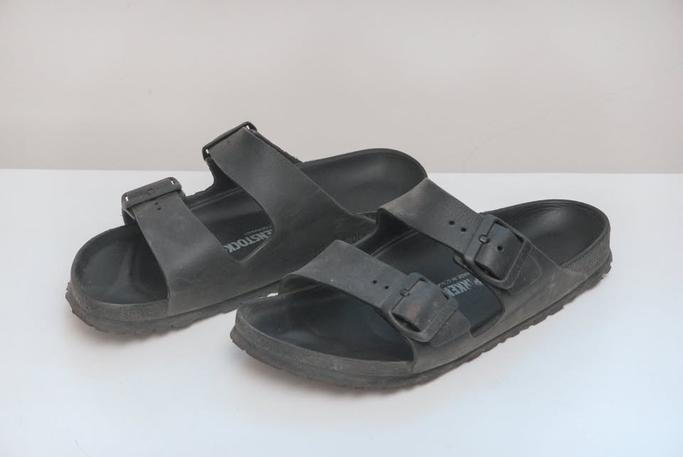 Black Birkenstock Arizona Essentials Sandals (37 / W6.5 / M5) - photo 2