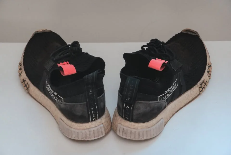 Adidas NMD_Racer 'Alphatype' Japan Primeknit Shoes (W8 / M6.5) image indicator(4)