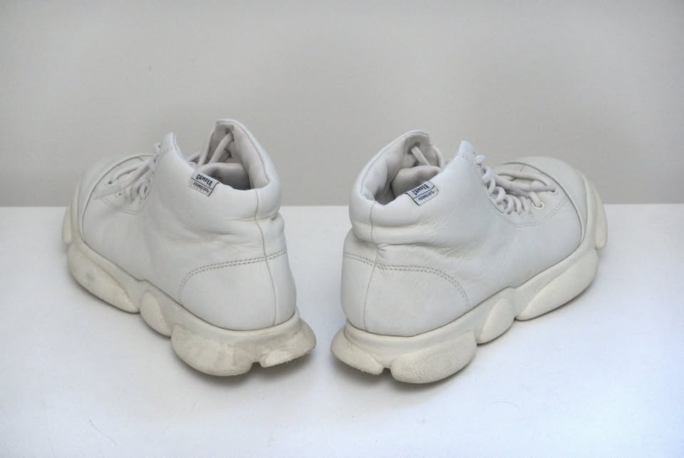 Camper Karst White Leather Sneakers (39 / W8.5) - photo 3