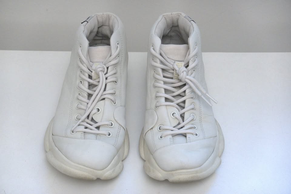Camper Karst White Leather Sneakers (39 / W8.5) - photo 4