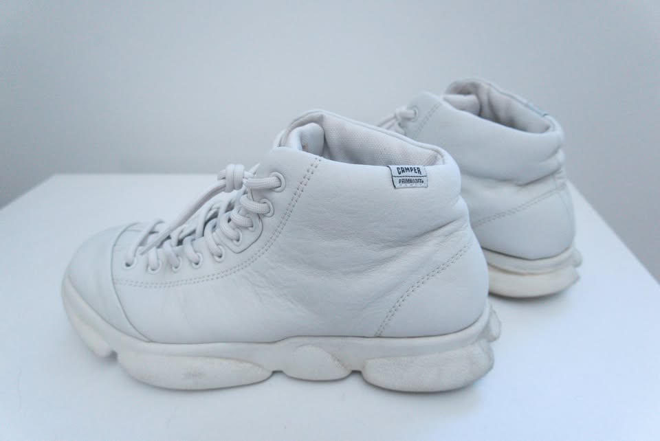 Camper Karst White Leather Sneakers (39 / W8.5) - photo 5