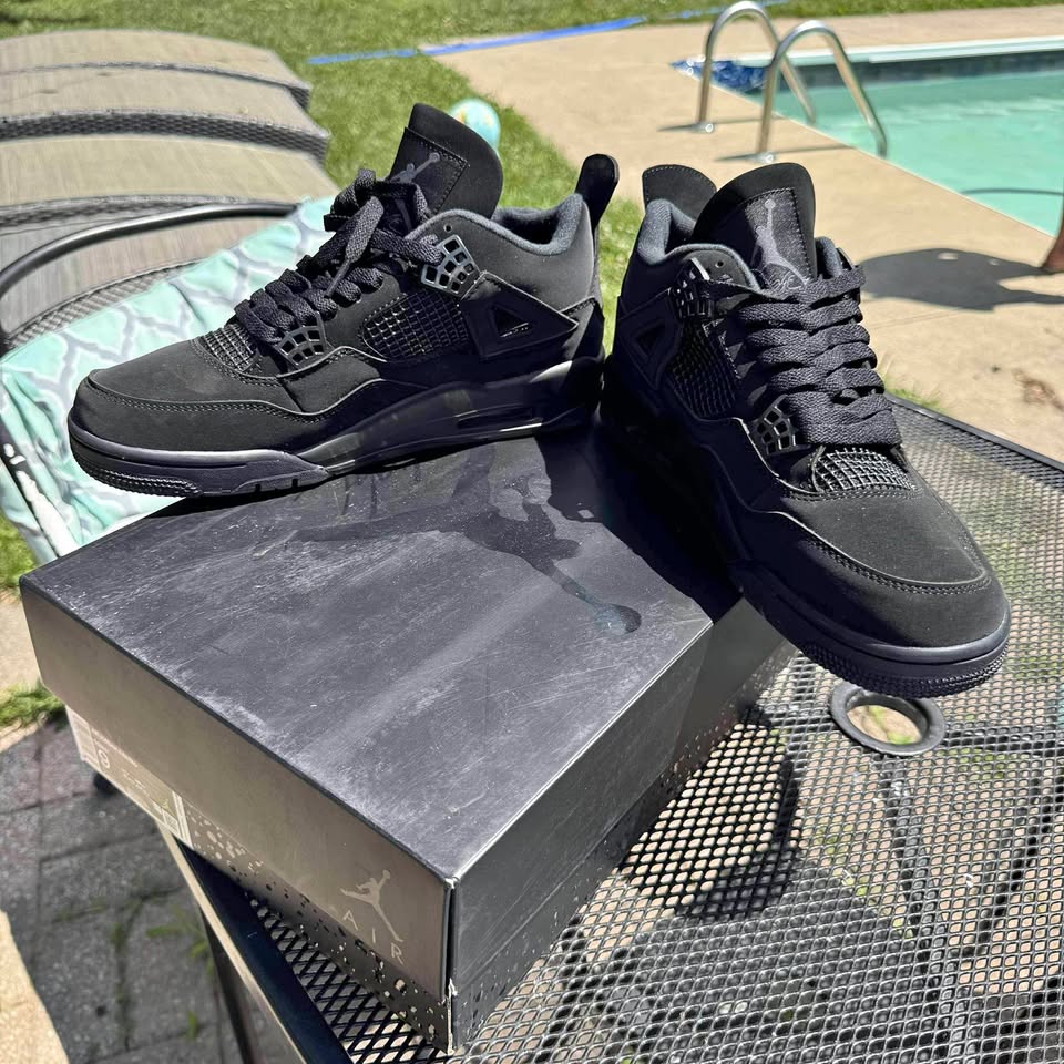 Jordan 4black cats” dm for size