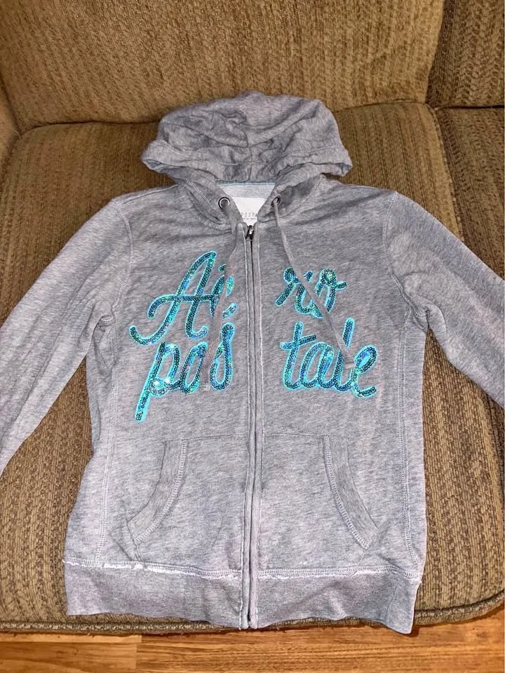 Vintage aeropostale zip up sweater thumbnail