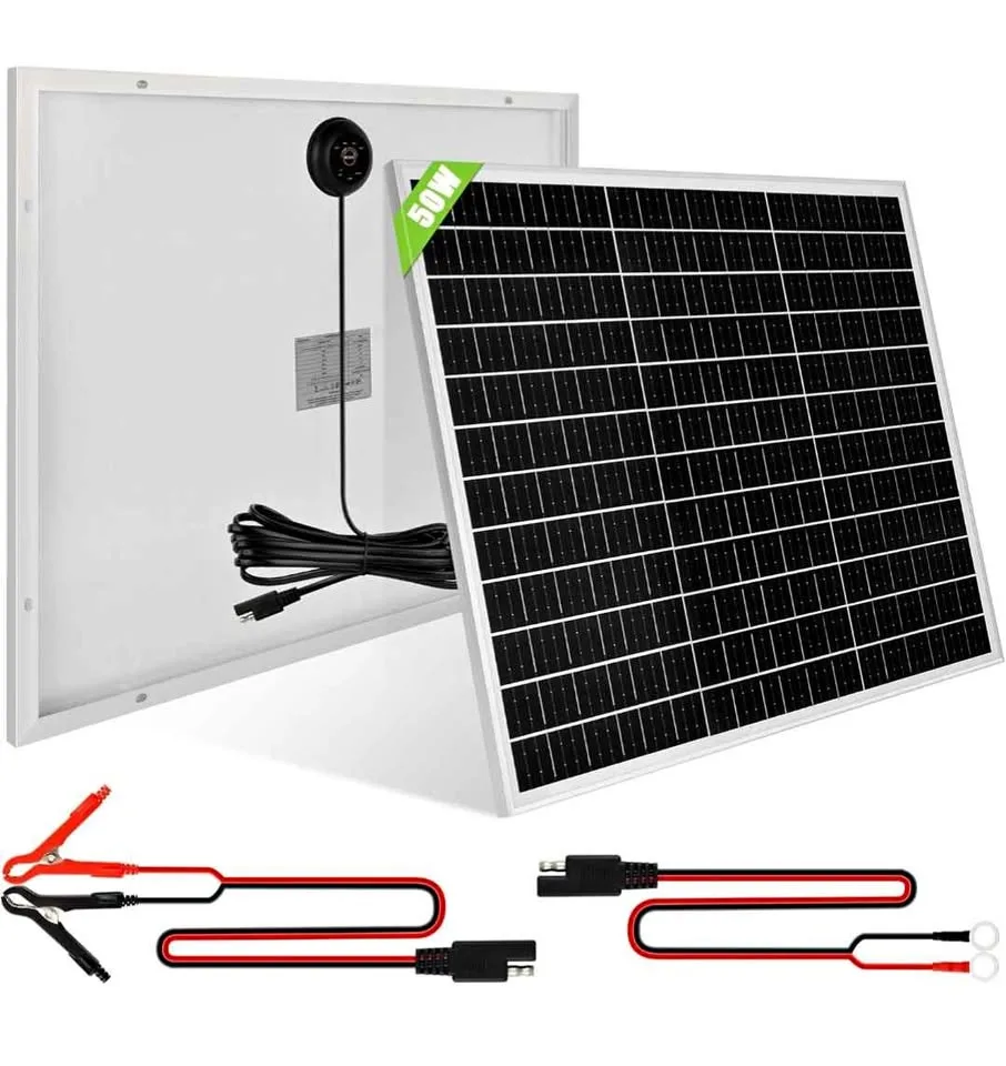 50 Watt Solar Panel Kit (Works with Ecoflow & Jackery ) - New