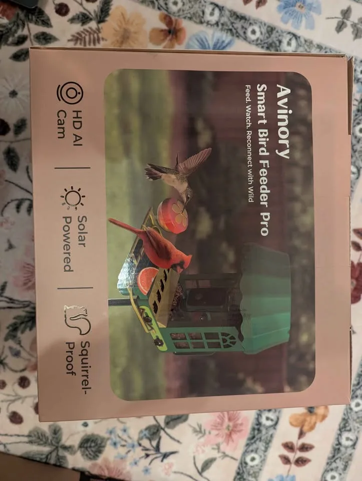 2K Camera Solar Powered Bird Watching Feeder - New image indicator(3)