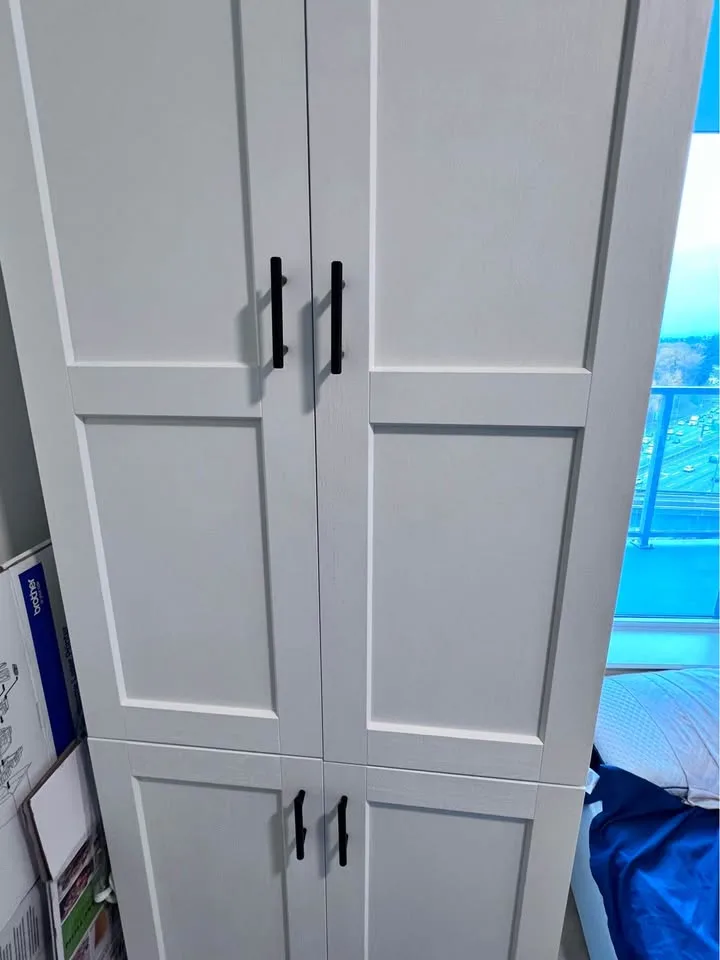 IKEA High Cabinet with Shelves / 4 Doors – $195 image indicator(3)