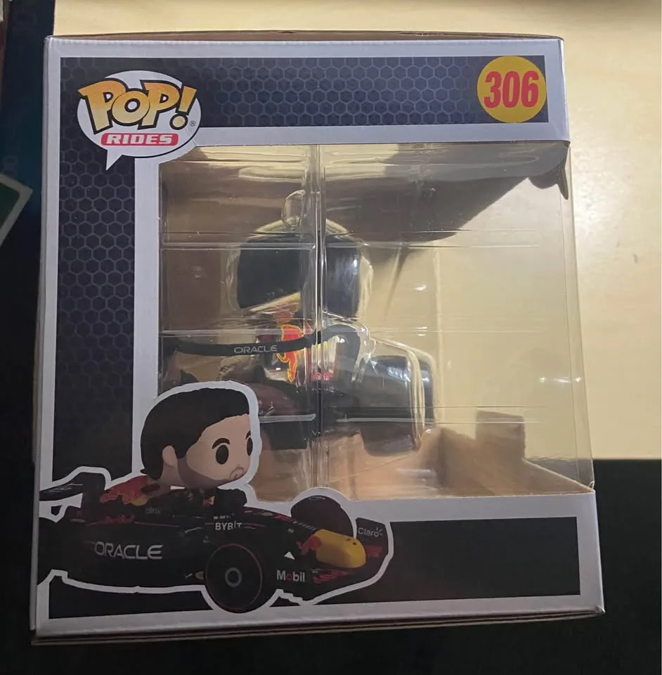 Oracle Redbull Racing Sergio Perez Formula 1 Funko Pop Ride image indicator(4)