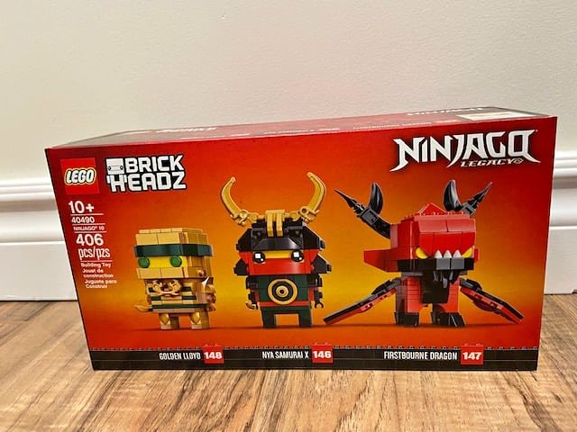 Lego 40490 brickheadz NINJAGO 10 year anniversary