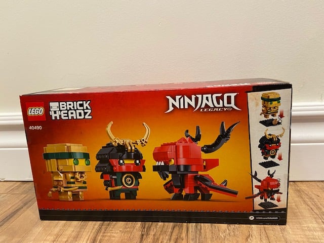 Lego 40490 brickheadz NINJAGO 10 year anniversary - photo 2