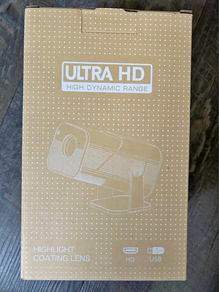 Mini Projector with WiFi and Bluetooth, 4k Support