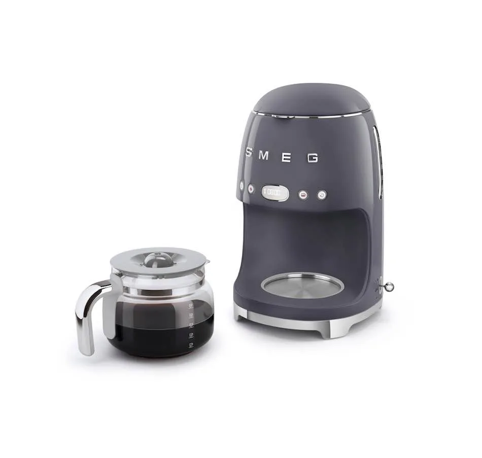 Smeg 50's Style Coffee Maker - NEW Slate Grey image indicator(7)