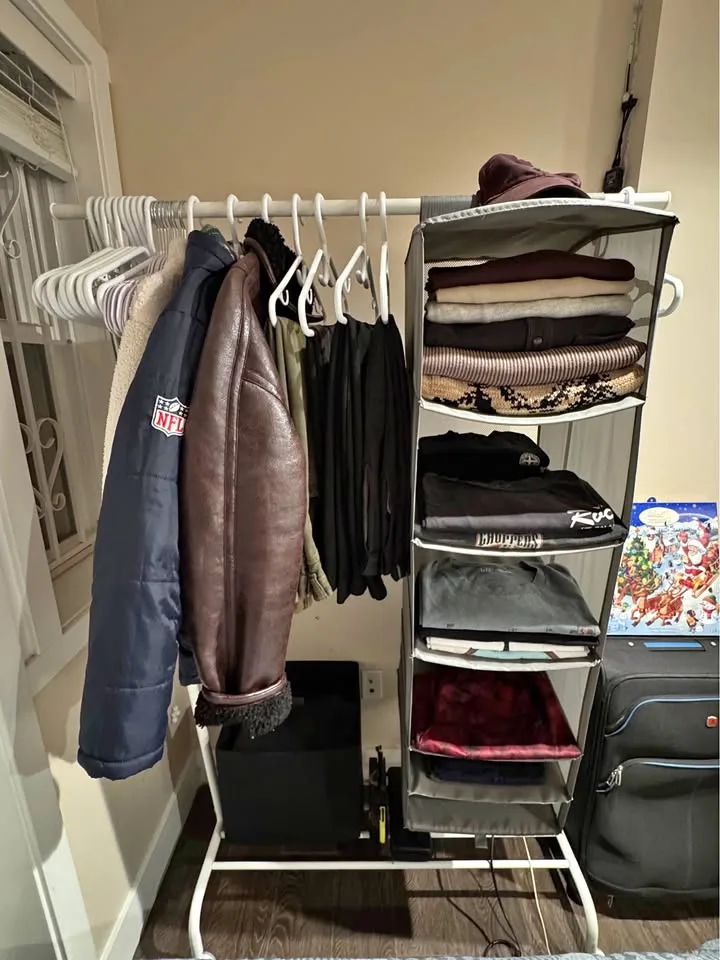 Ikea Rack with Organizers
