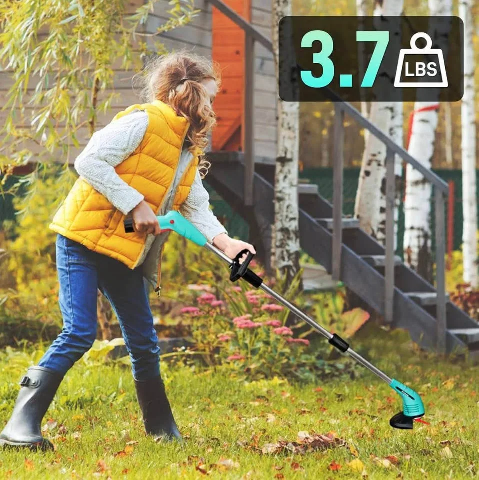 🌿 Lightweight HooSeen 12V Cordless Grass Trimmer image indicator(2)