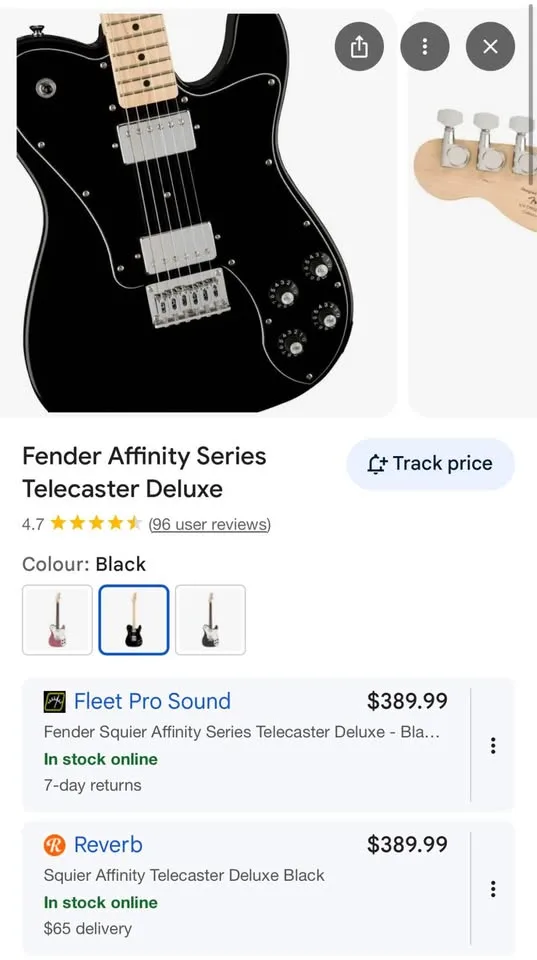 Squier by Fender Telecaster image indicator(4)