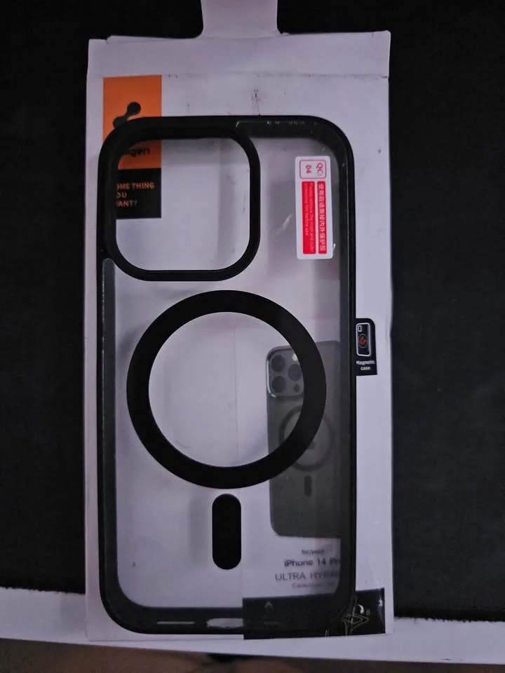 Iphone 15 pro case (spigen cover) + iphone 14 pro screen protect image indicator(3)