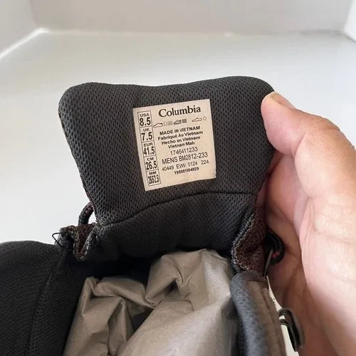 Columbia Hiking Boot Shoe Mens Size 8.5 image indicator(9)