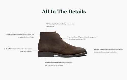 Thursday Boot Co. Scout Chukka Boot SZ 11 Cognac Suede image indicator(3)