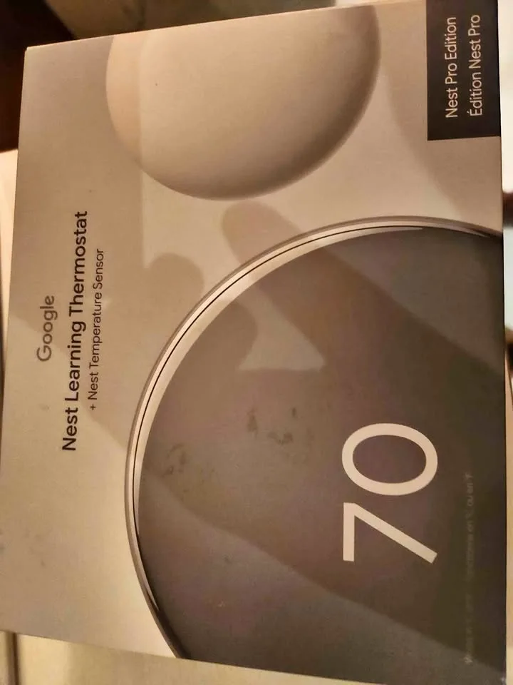 Google Nest Learning Thermostat, Polished Silver