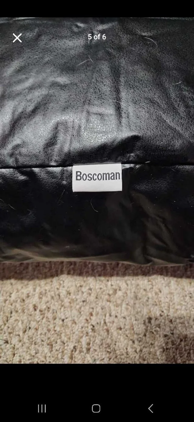 adult bean bag chair w/foot rest image indicator(5)