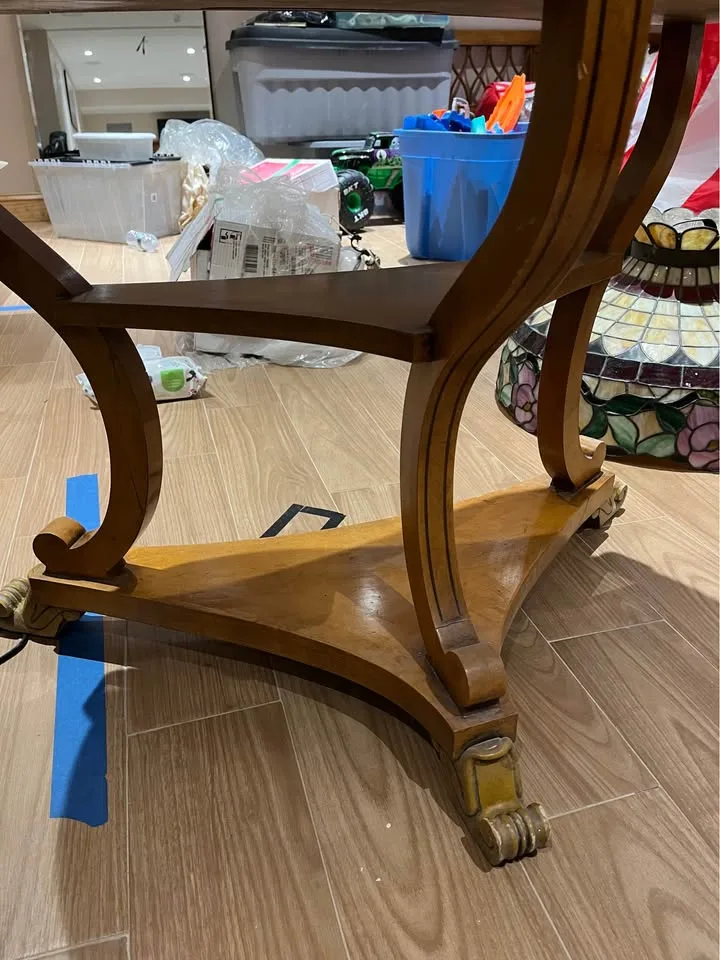 Vintage kidney shaped writing desk image indicator(3)