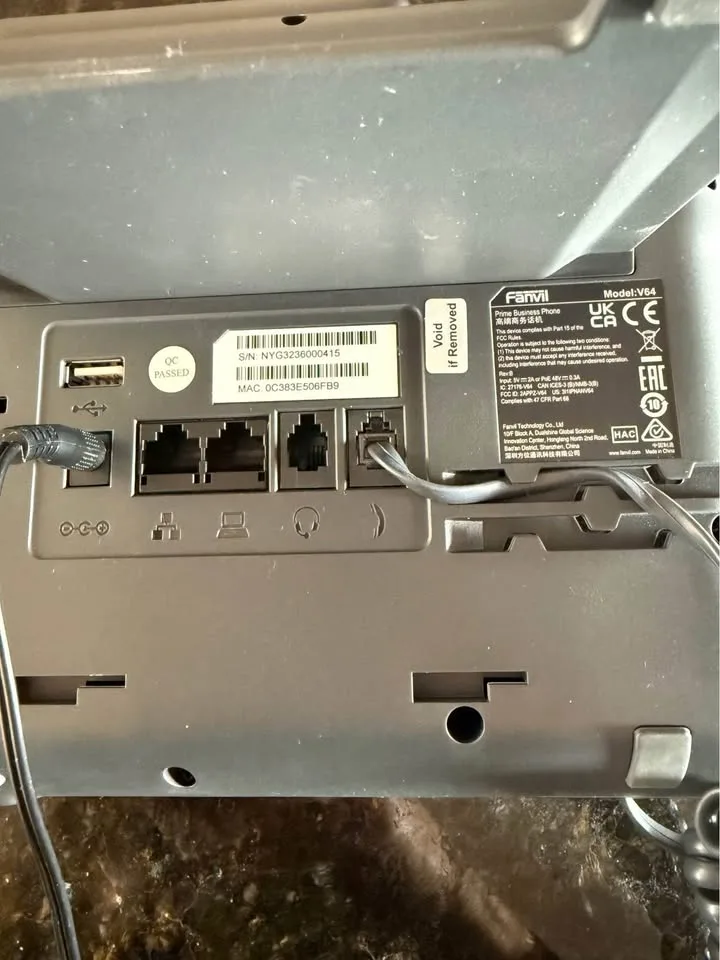 Lot of 5 Fanvil V64 Prime Business Phones image indicator(2)