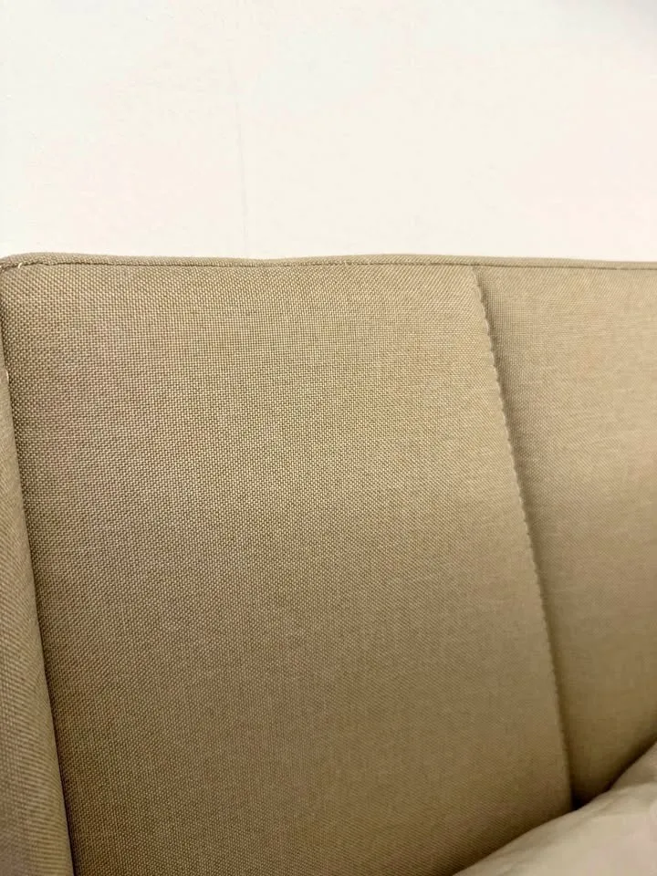 Beige Queen sized bed frame