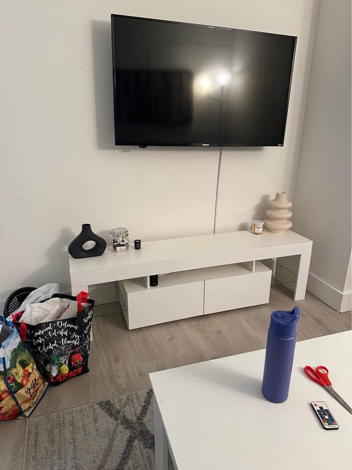 Tv Console with Storage - photo 2