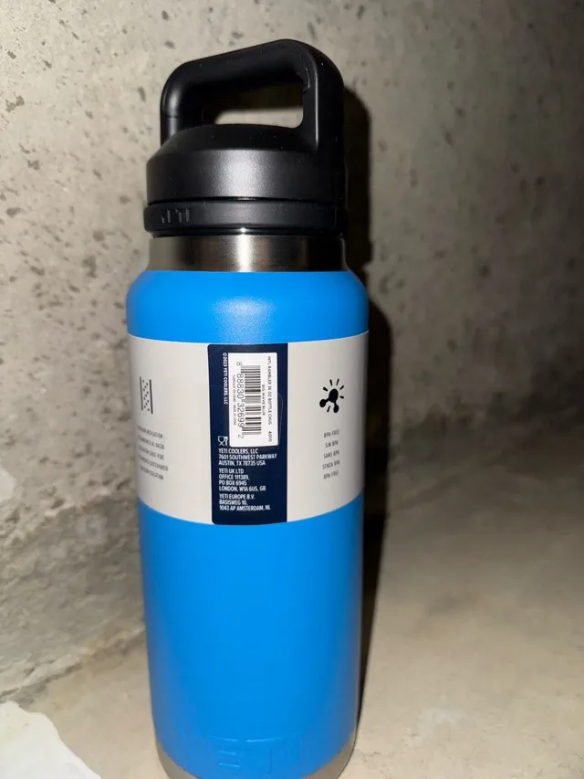 Yeti Rambler 36oz Bottle – Big Wave Blue – $50 OBO image indicator(2)
