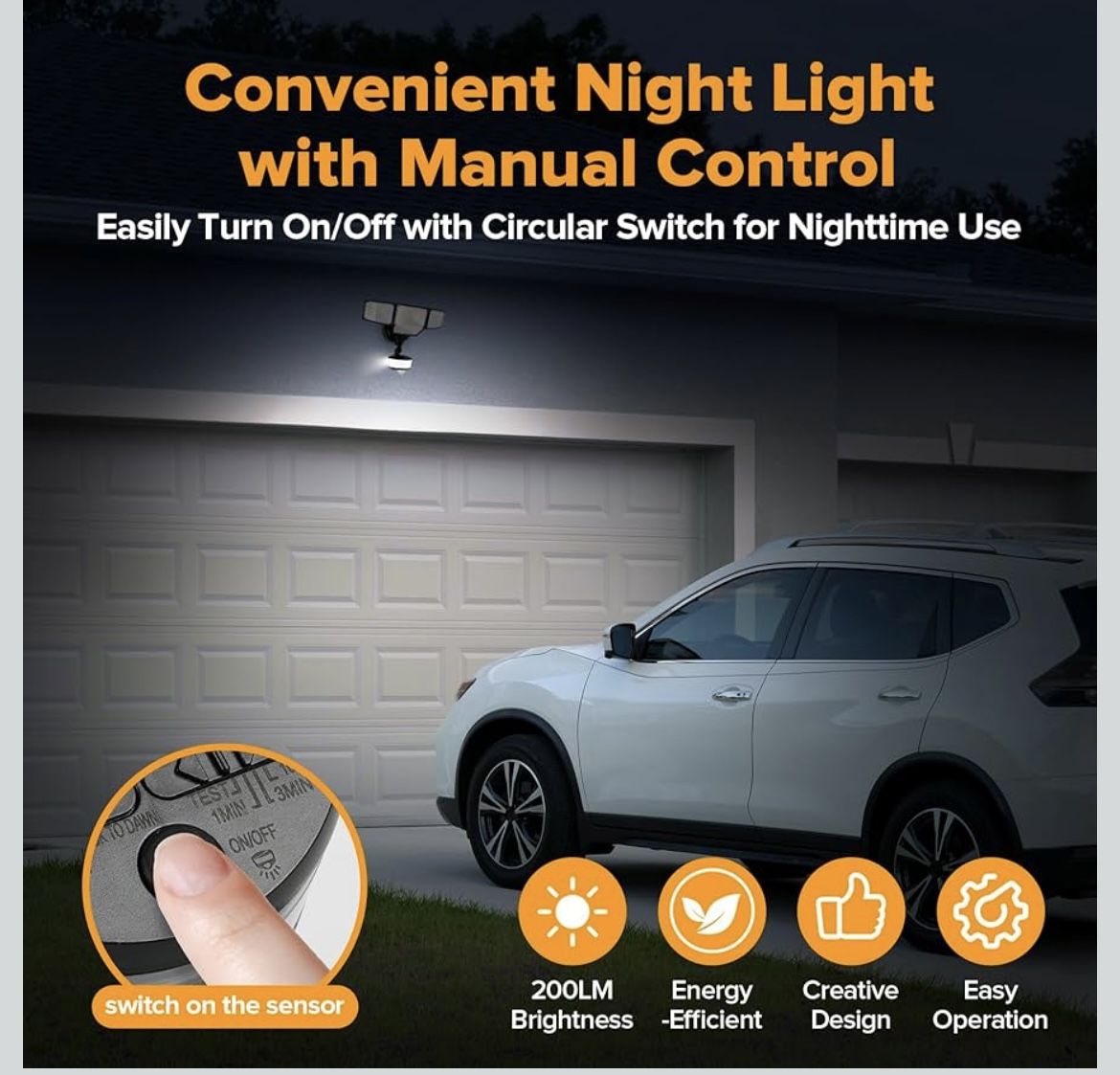 LUTEC 84W 9500LM LED Security Light - photo 5