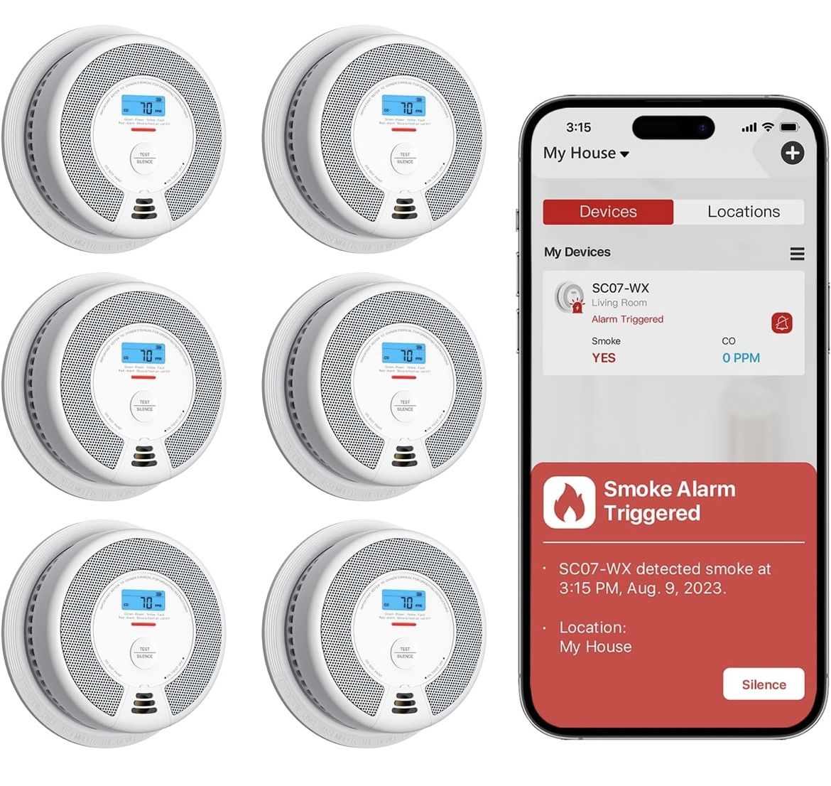 X-Sense Smart Smoke Detector