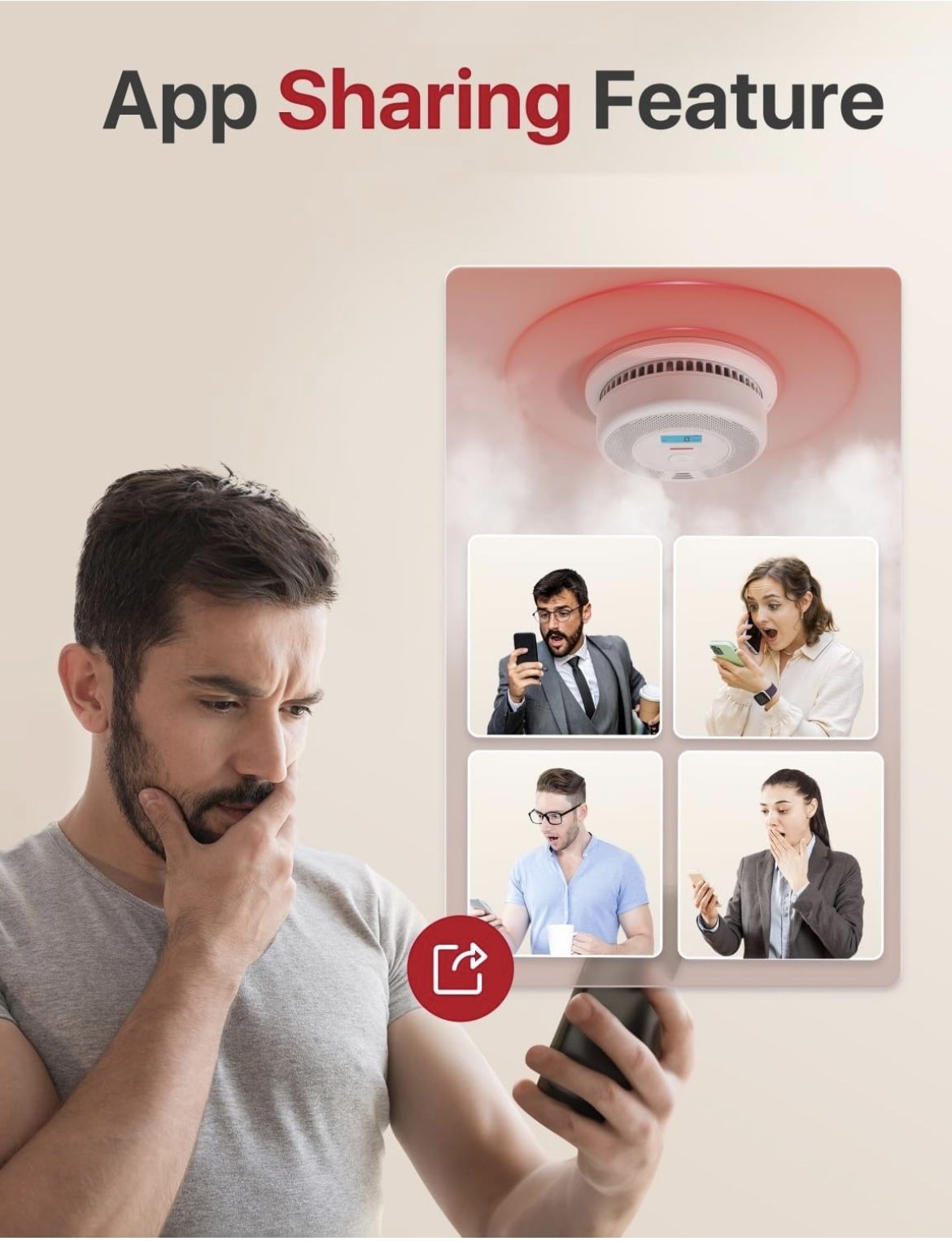 X-Sense Smart Smoke Detector - photo 5