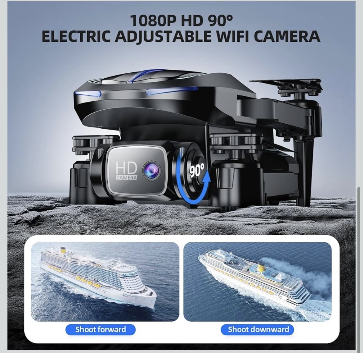 Drone with Camera 1080P HD FPV Foldable Mini Drone - photo 5