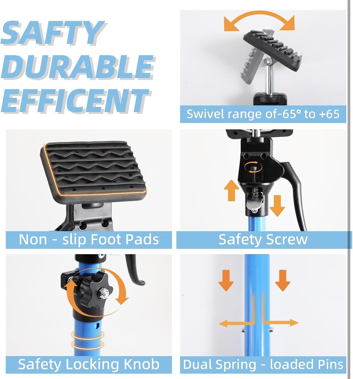 Aluminum Handle Cabinet Jack for Installing Cabinets 4PC - photo 3