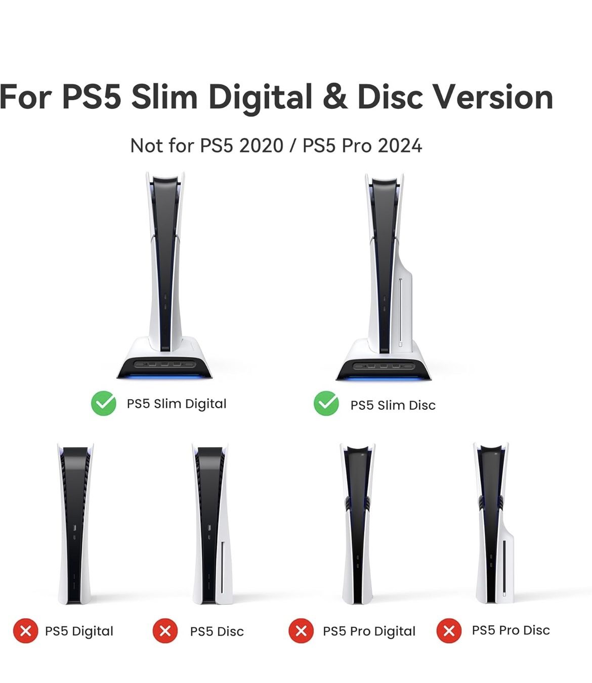 Cooling Station for PS5 Slim - photo 2