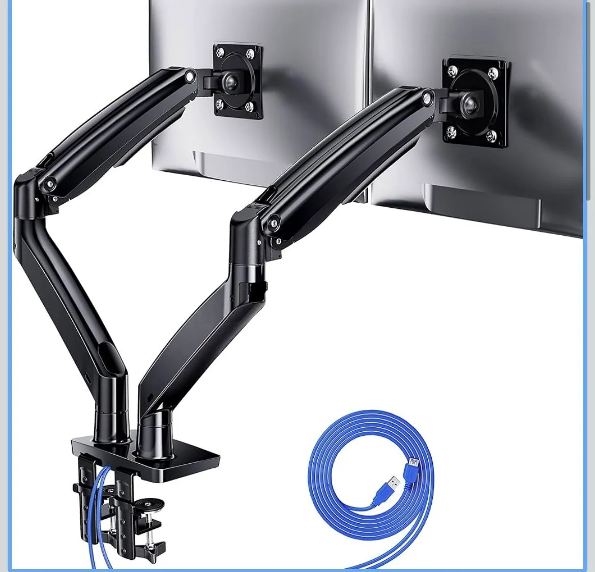 ErGear Dual Monitor Desk Mount thumbnail