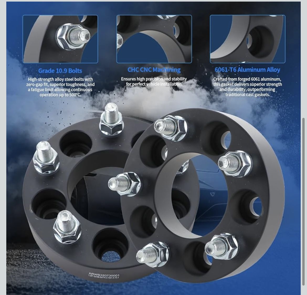 Readair 5x4.5 Wheel Adapters - photo 4