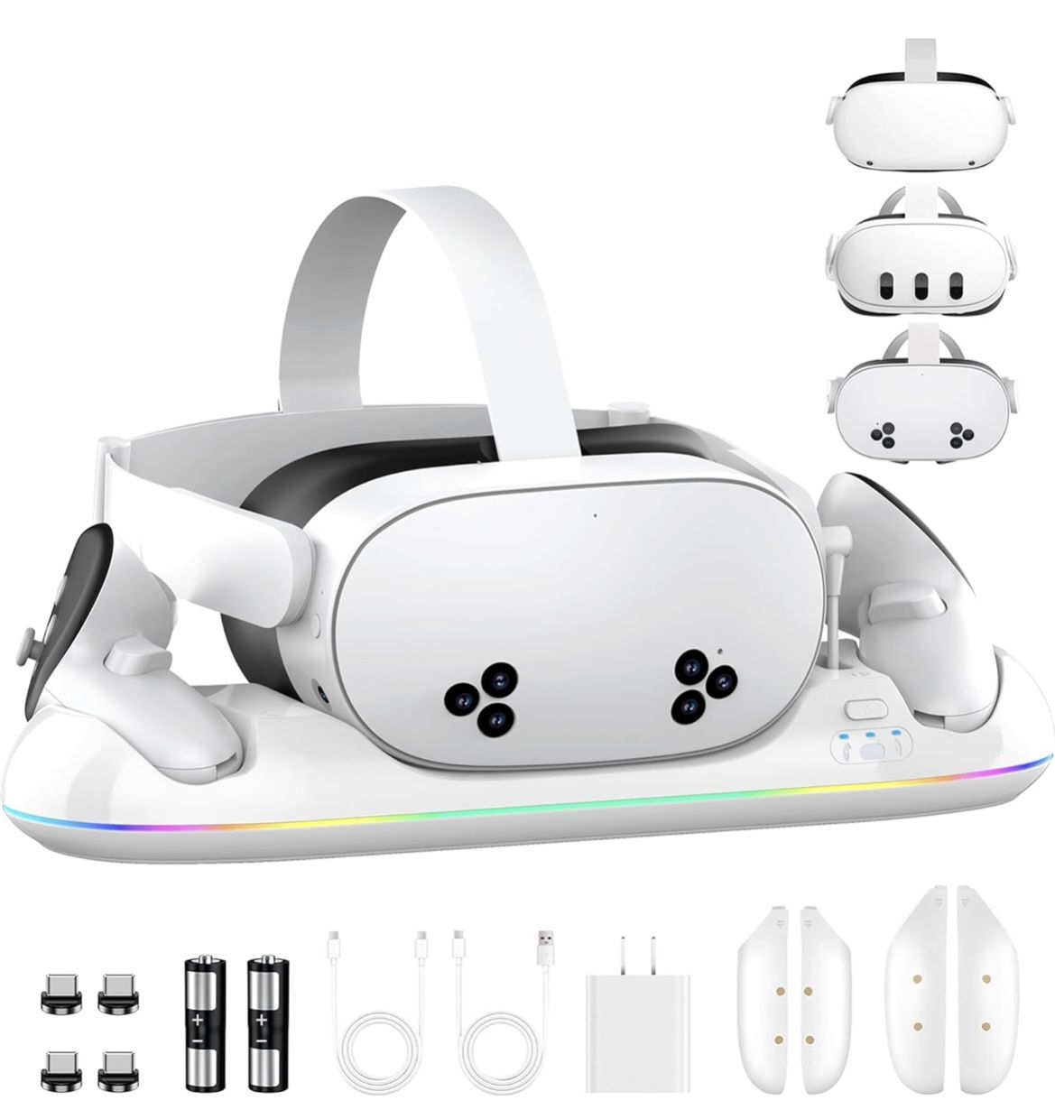 Charging Dock for Meta Quest 3S/3/2