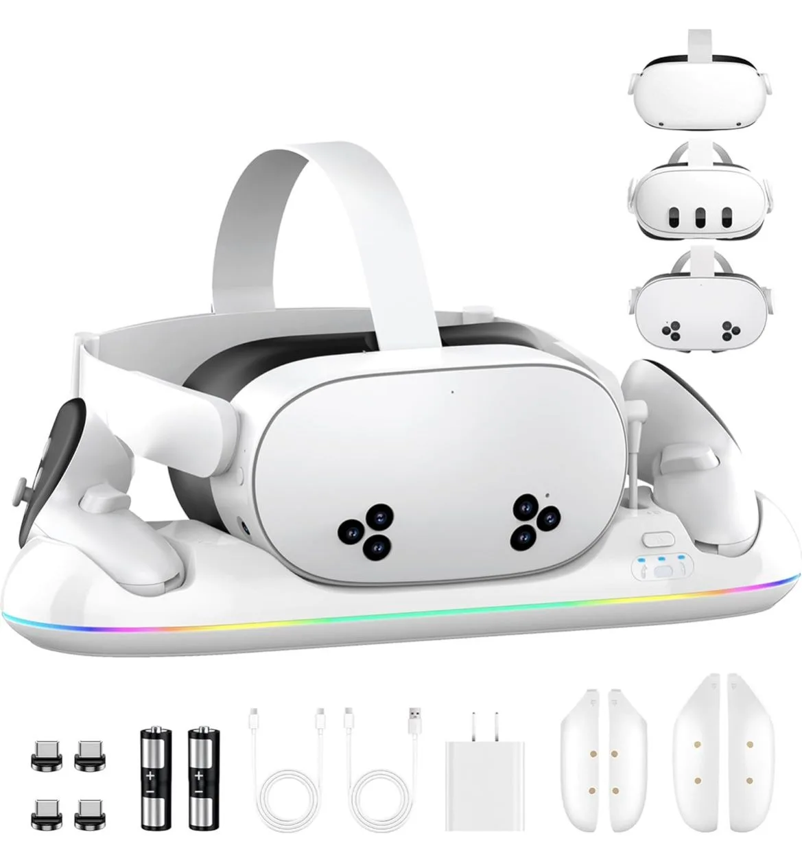 Charging Dock for Meta Quest 3S/3/2 thumbnail