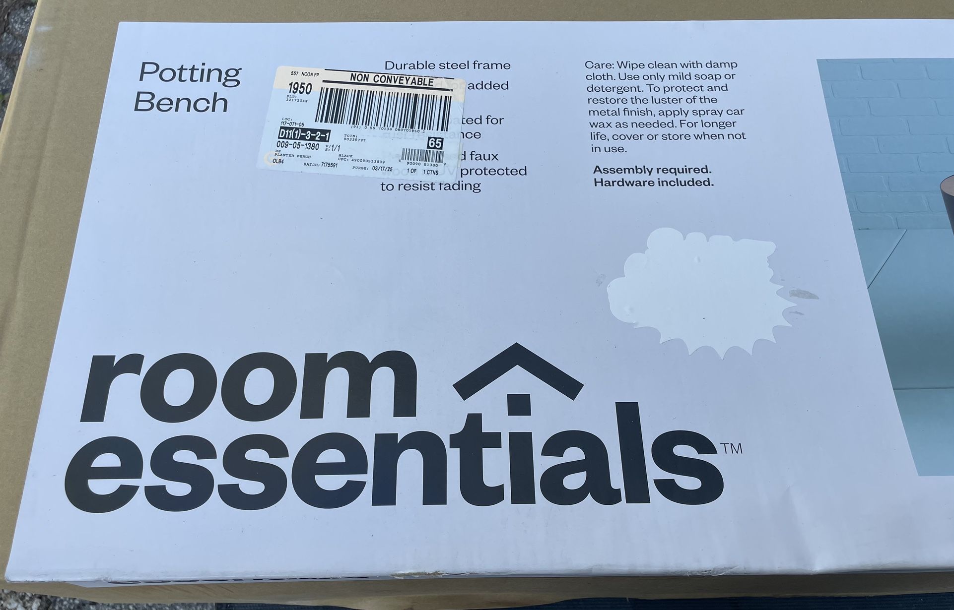 Room Essentials Potting Bench - photo 3