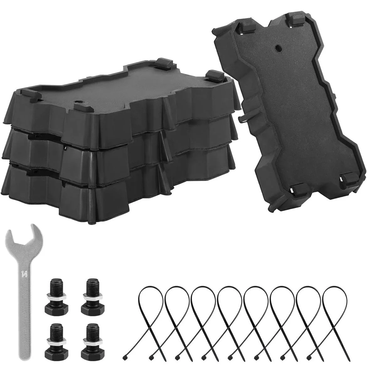 Kohree 4 Pack RV Stabilizer Jack Pads thumbnail