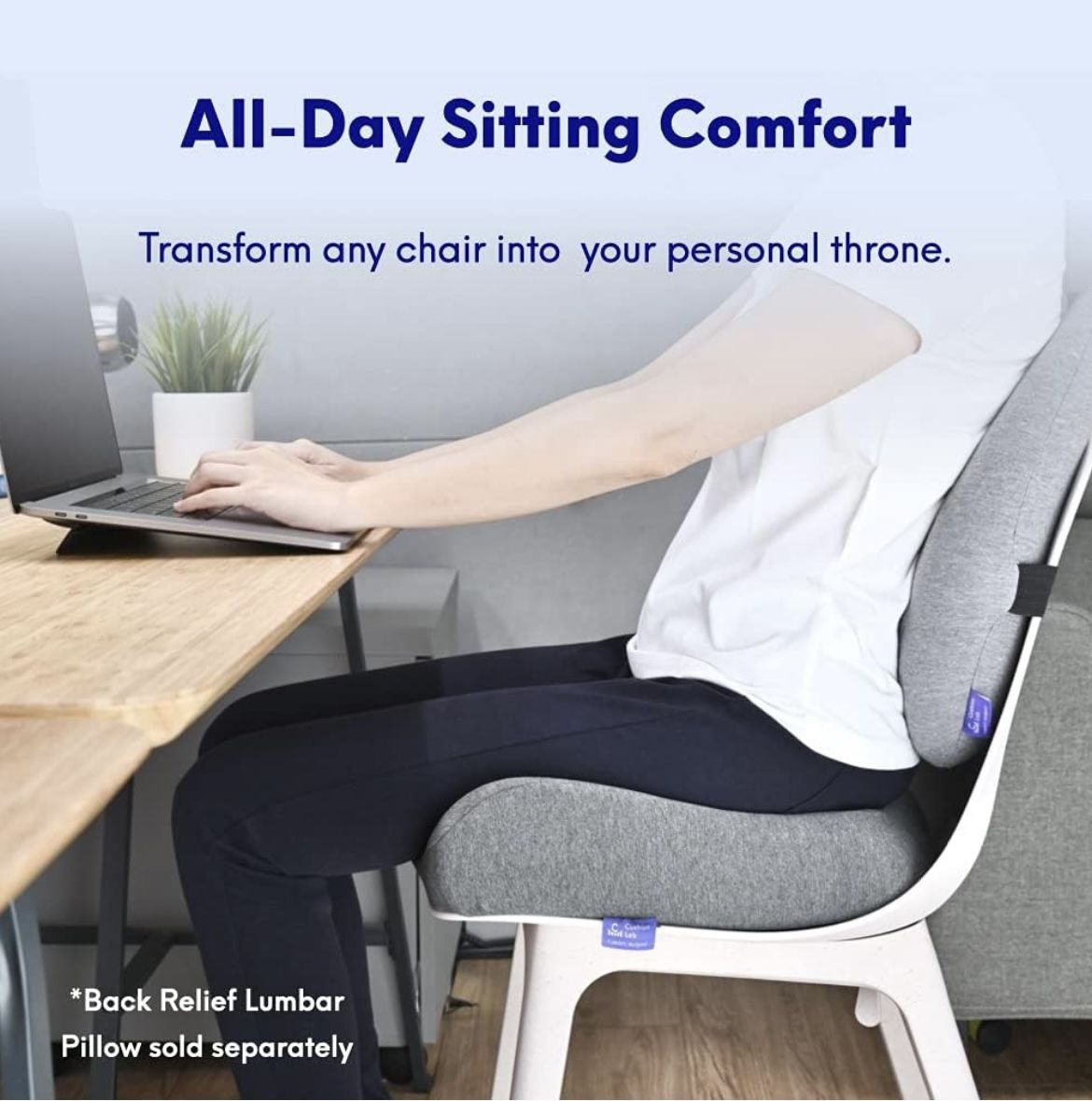 Cushion Lab Patented Pressure Relief Seat Cushion - photo 2