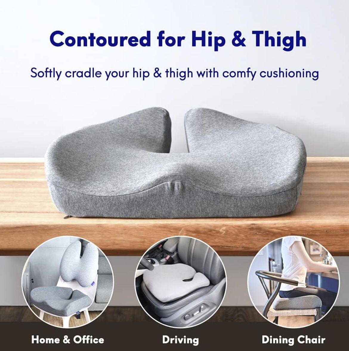 Cushion Lab Patented Pressure Relief Seat Cushion - photo 3