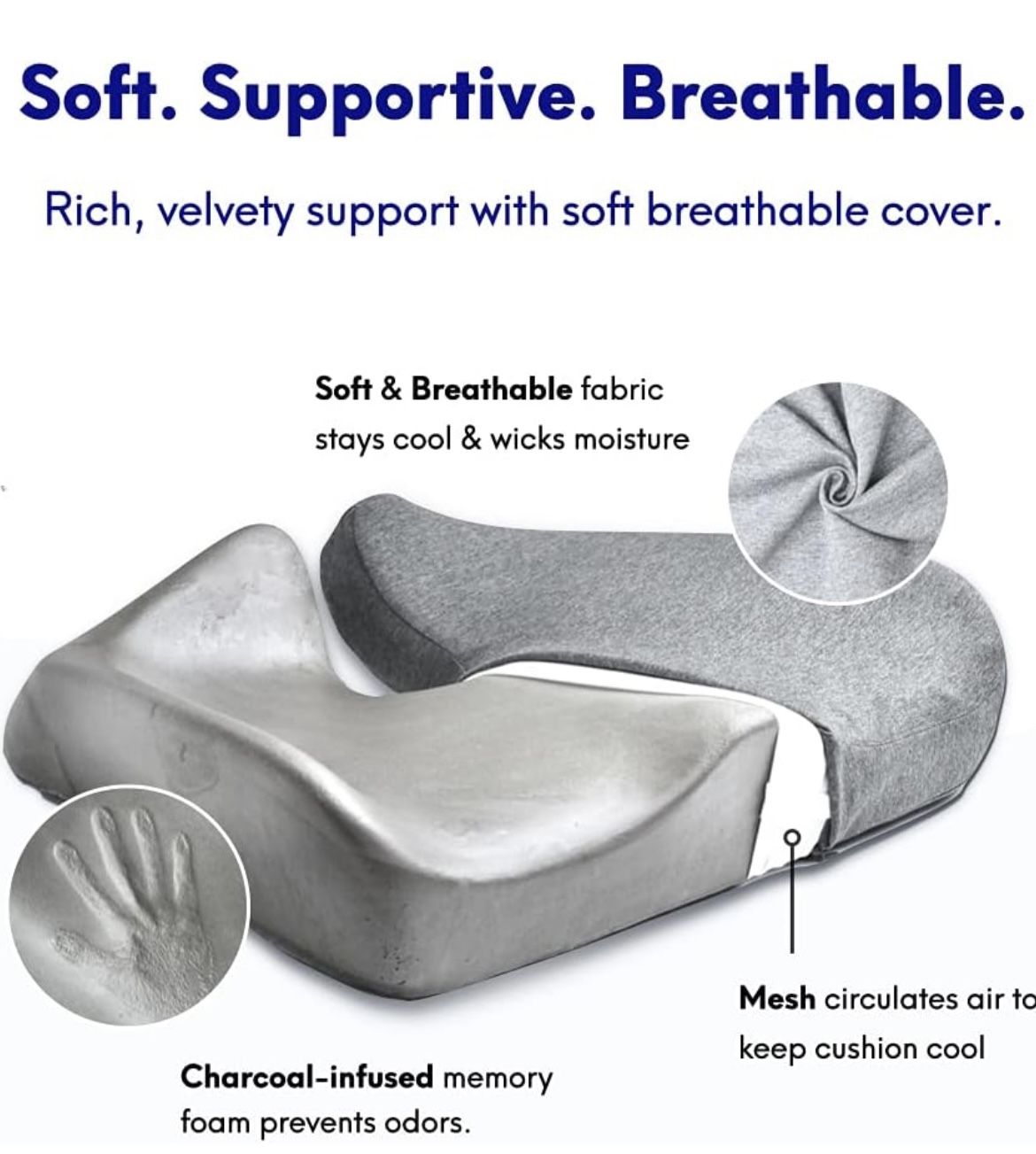 Cushion Lab Patented Pressure Relief Seat Cushion - photo 5