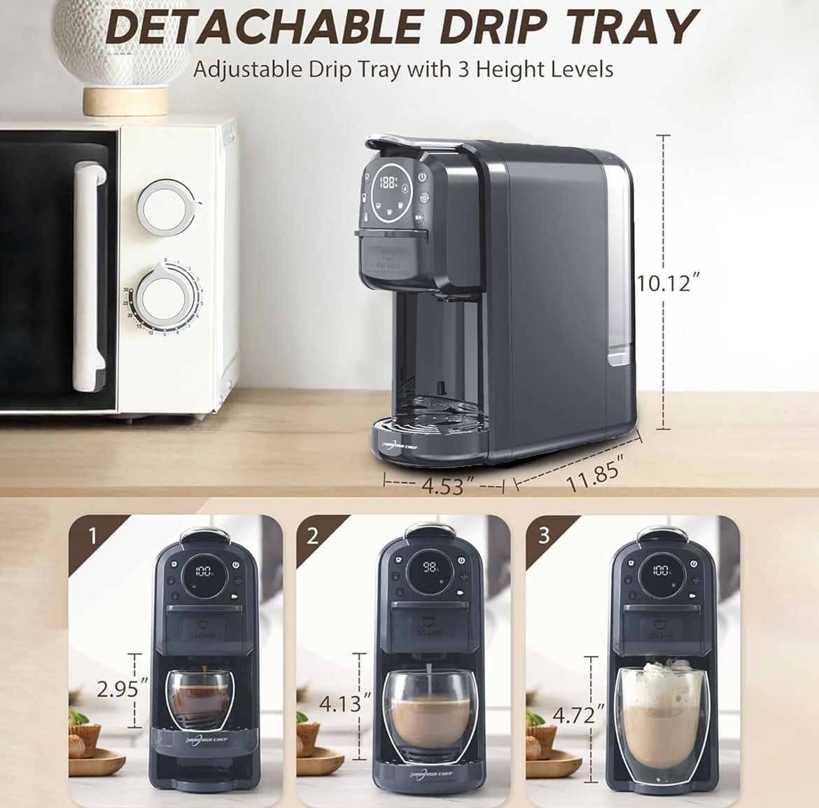 Purhugo Chef Espresso 4in1 Coffee Maker - photo 3