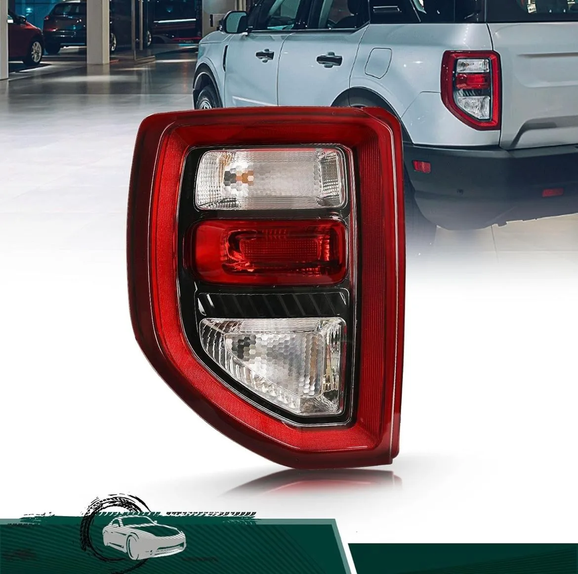 Ford bronco taillight assembly 21-25 thumbnail