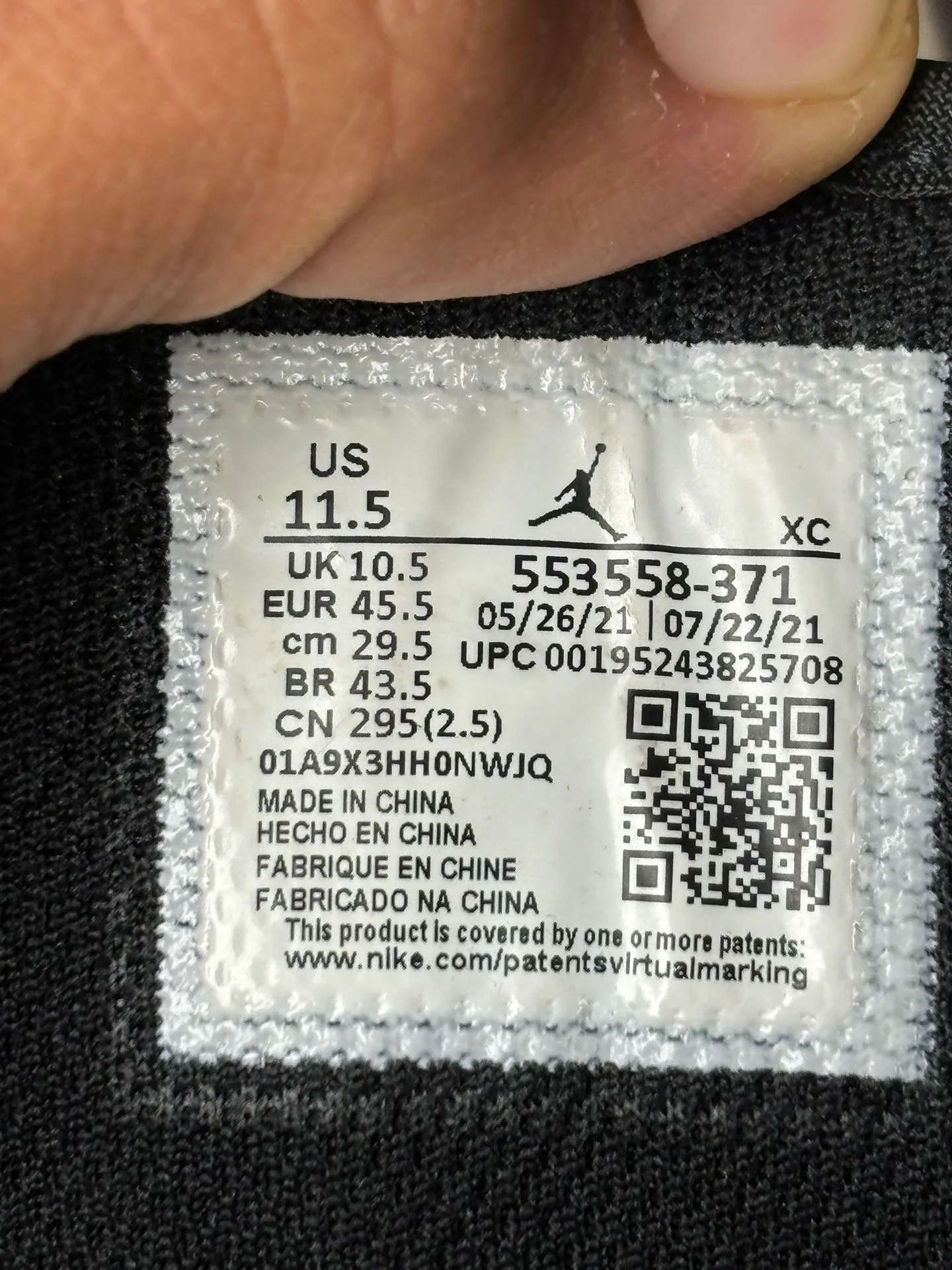 Air Jordan 11 Low Green Tea image indicator(6)