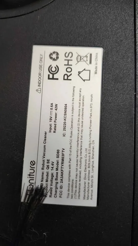 Honiture Q6 SE Robot Vacuum with Auto-Empty Base image indicator(6)